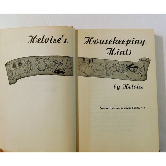 Heloise's Housekeeping Hints SIGNED 3rd Printing 1962 Hardcover Dust Jacket - Picture 6 of 10